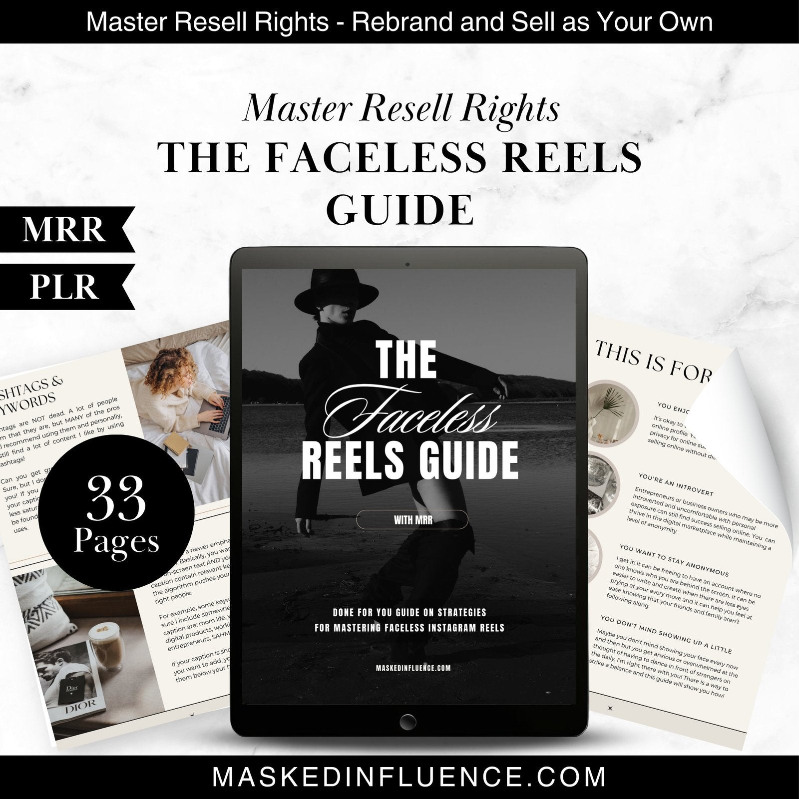 Faceless Reels Guide – Masked Influence